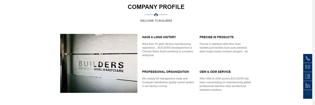 Foshan BUILDERS Hardware Corporation Limited